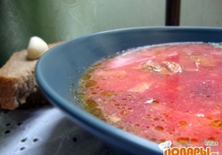 Рецепт: Борщ с мясом