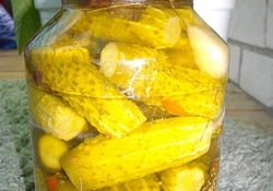 Рецепт: Огурчики-чили (очень острые)