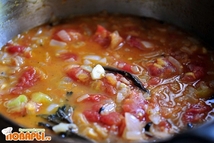 Шаг 2: Помидоры могут быть и свежими …