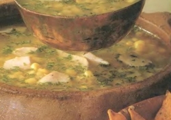 Рецепт: Острый куриный суп с чилли