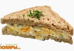 Рецепт: Бутерброд Яичный