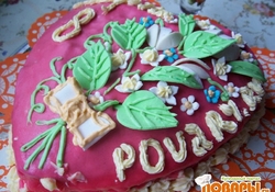 Рецепт: Торт "Сердечко"