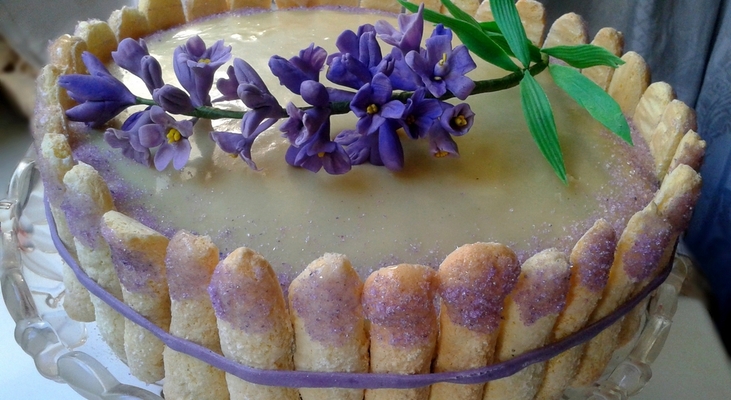 Торт "Дивная лаванда"