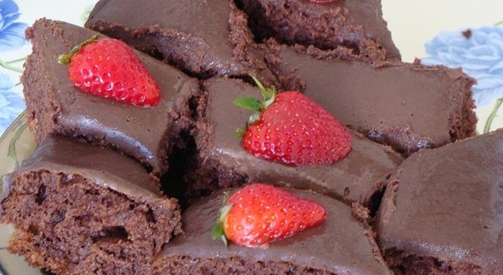 Быстрый шоколадный пирог