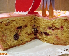 Рецепт: Пьяная вишня (сливочная)