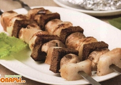 Рецепт: Шашлык из грибов