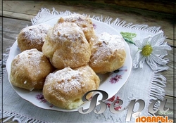 Рецепт: Заварные пирожные