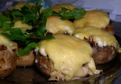 Фаршированные грибы