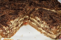 Шаг 6: Торт поставить на 4-5 часов …