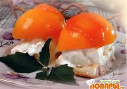 Рецепт: Персик «Мельба»