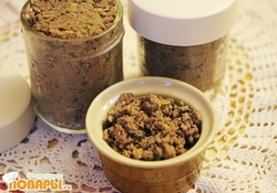 Рецепт: Паштет из Свиной Печени