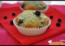 Рецепт: Чернично-банановые маффины