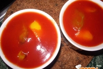 Шаг 4: Застывшую закуску, на несколько секунд …