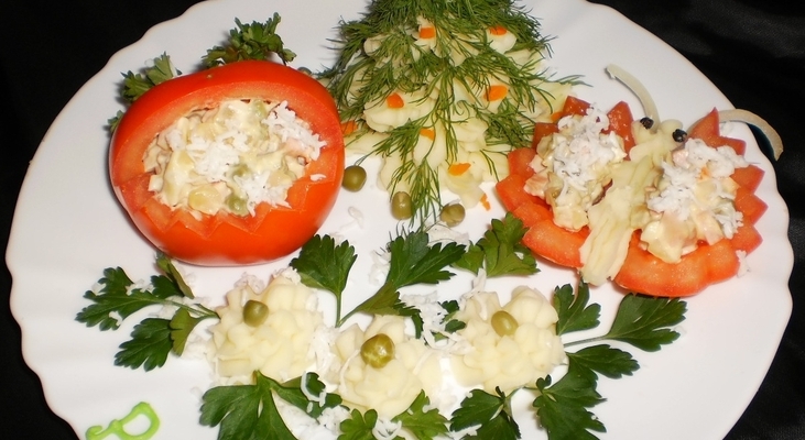 Оливье "Новогодняя сказка"