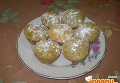 Кексы с маком и изюмом