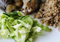 Рецепт: Рыба, приготовленная в рукаве