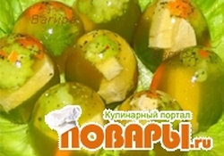 Рецепт: Яйца Фаберже