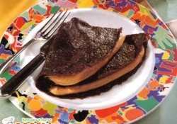 Рецепт: Блинчики с молочным шоколадом
