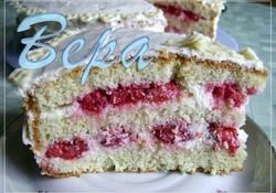 Рецепт: Торт "Ванильное облако"