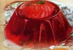 Желе клубничное