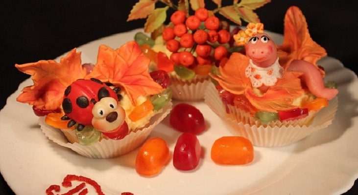 Капкейк лимонный