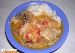 Рецепт: Лагман по-казахски