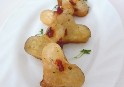 Рецепт: Картофель "Сердечный" с пряными травами и паприкой