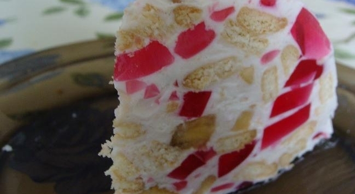 Летний тортик без выпечки 