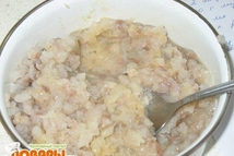 Шаг 1: Рыбу измельчить в блендере. Взбить …