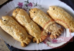 Рецепт: Рыбочки с рыбкой